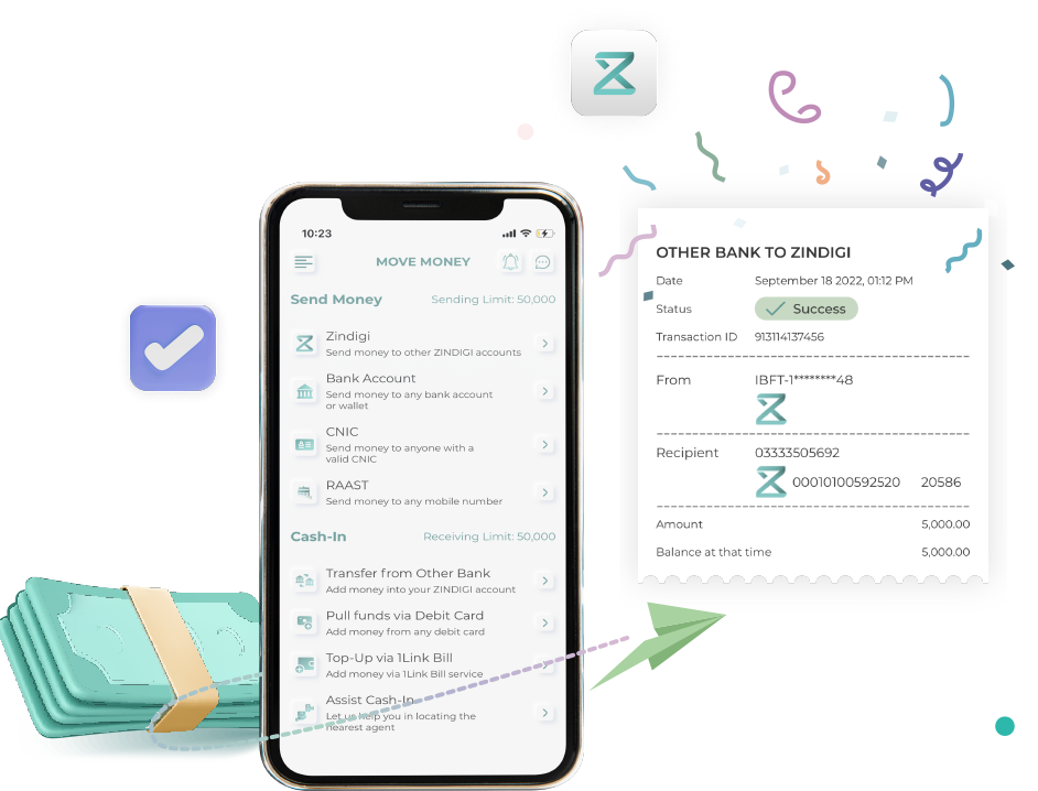 zindigi-transfer